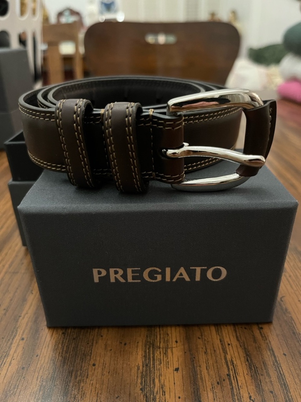 Pregiato Brown Antonio Belt